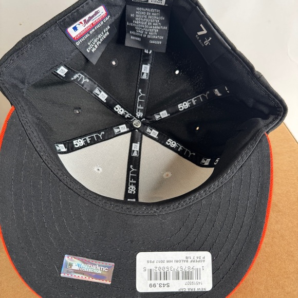 Baltimore Orioles 2024 MLB Post Season Hat Fitted New Era 59FIFTY On Field 7 1/8 - Picture 9 of 9